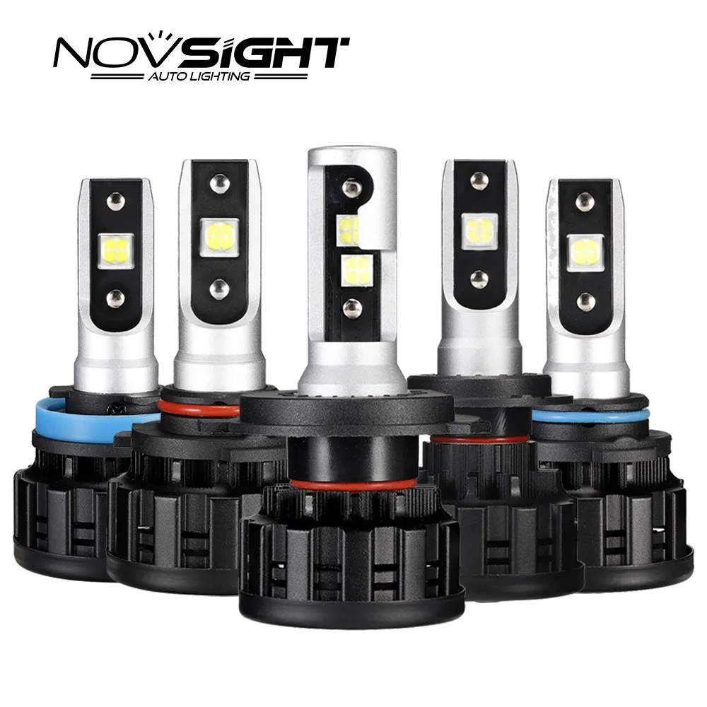 Супер H7 светодиодная лампа NOVSIGHT авто светодиодные лампы автомобильная передняя