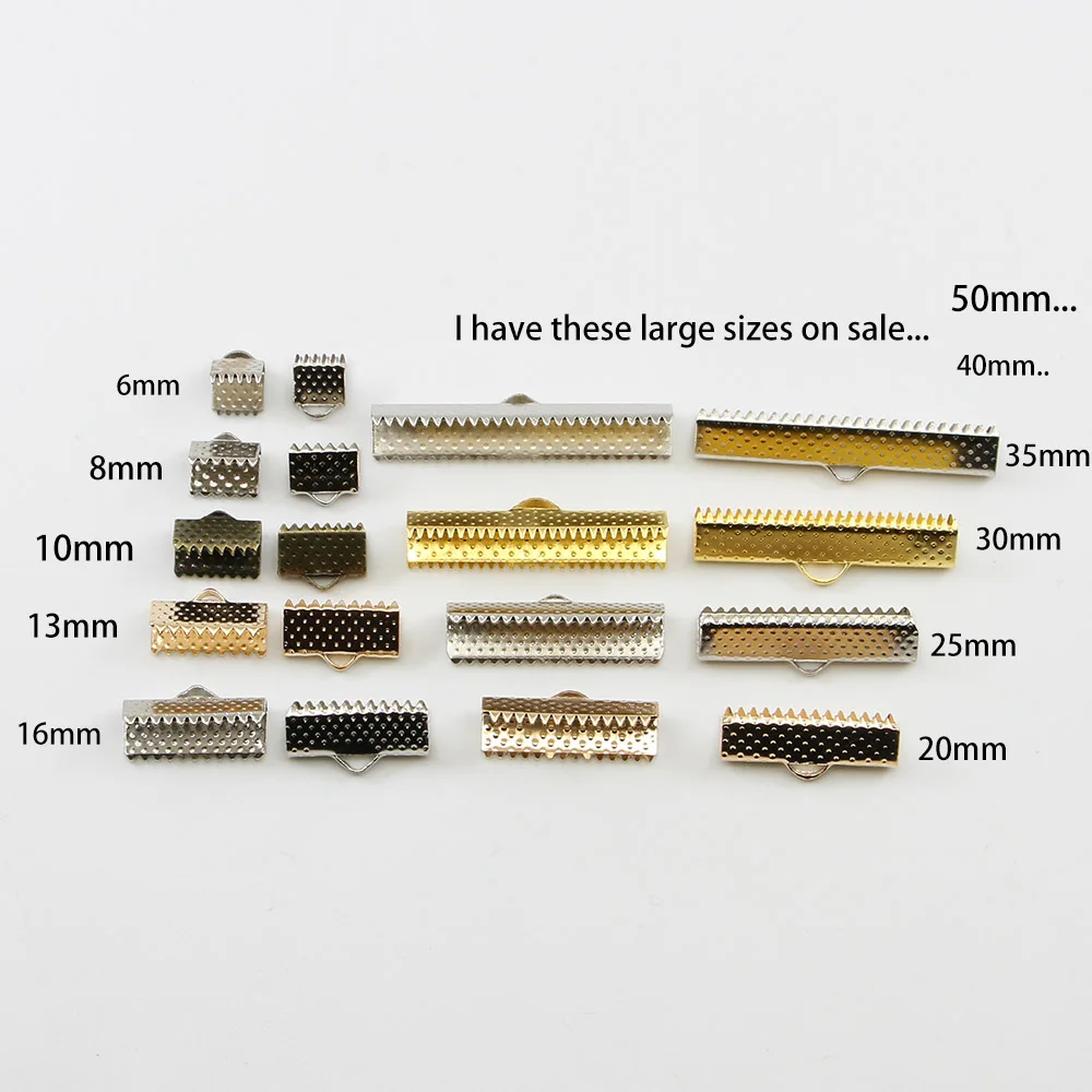 Зажимы для бижутерии зажимы цепочек браслетов и ожерелий Концевики изготовления