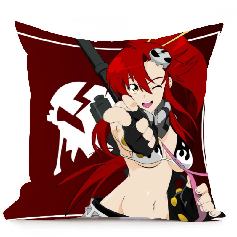 Распродажа! Домашний текстиль Gurren Lagann Anime Yoko Littner 40*40 см Односторонний чехол из