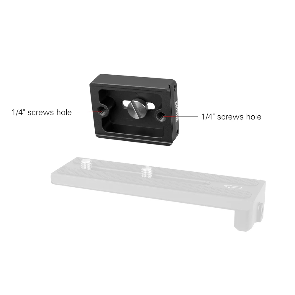 Zhiyun транскрепежная подложка камеры быстросъемный монтажный адаптер для Weebill