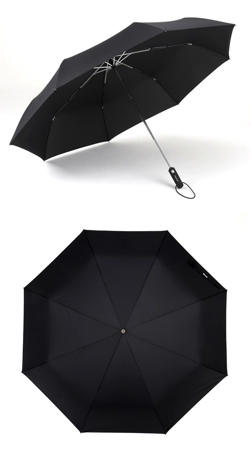 Parachase большой автоматический зонт Для мужчин Для женщин ветрозащитный 8 ребер Бизнес большой складной зонт 122 см ясно, гольф зонтики Paraguas