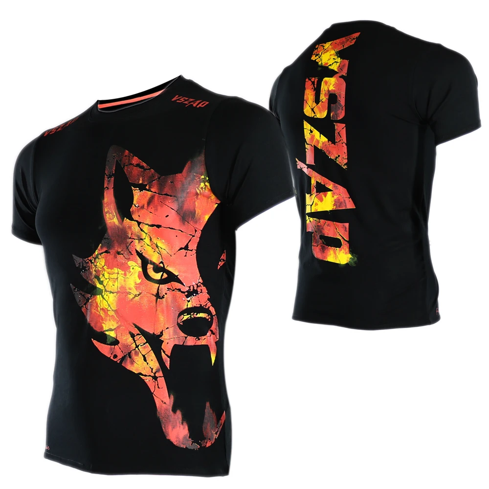 

VSZAP MMA футболка с коротким рукавом для тайского бокса