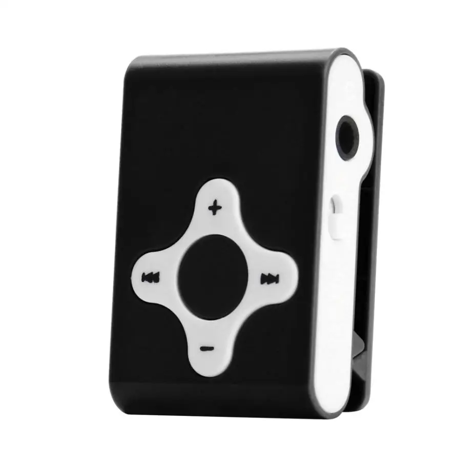 Мини USB MP3 плеер с клипсой поддержка карт Micro SD TF Поддержка музыки 32 ГБ карта