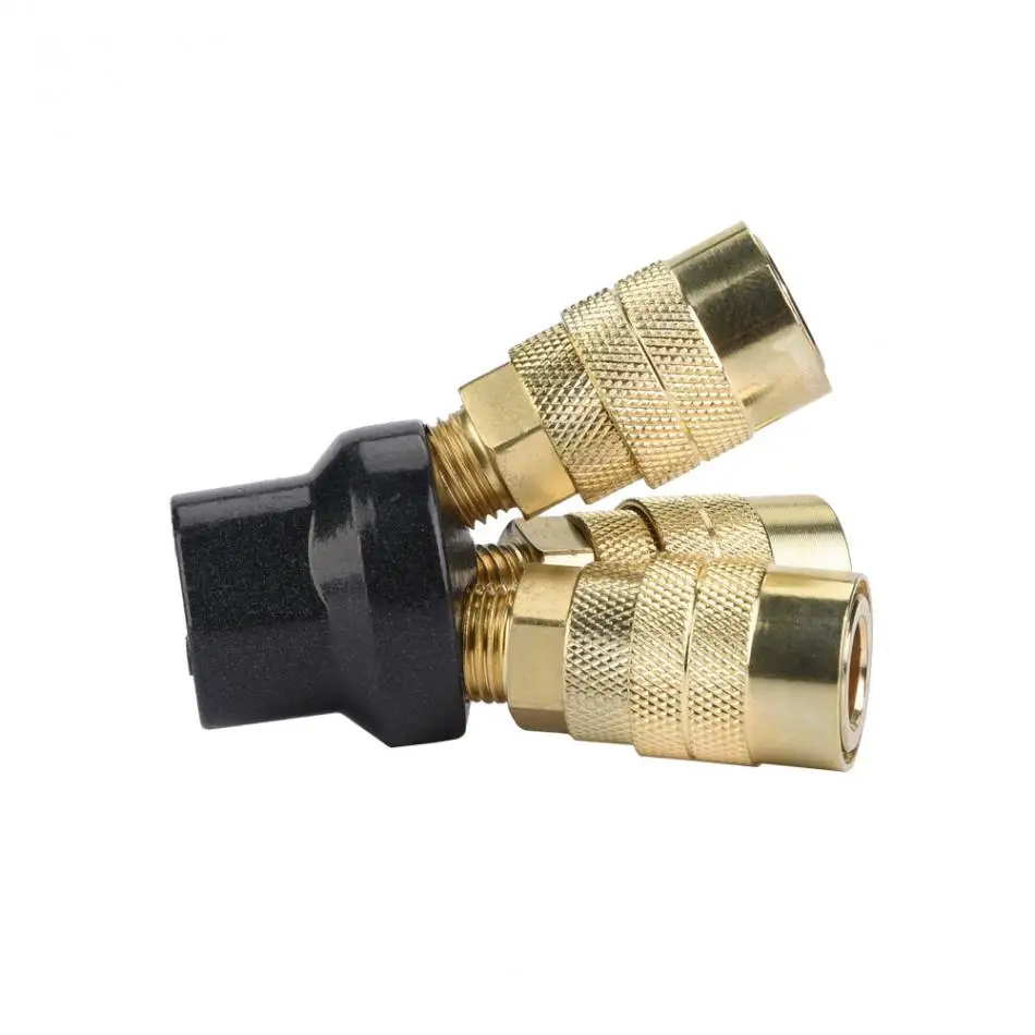 1/4 дюймов Пневматический фитинг с внутренней резьбой Connetor 2 Way или 3 Way воздушный шланг быстроразъемный разъем воздушный адаптер компрессора