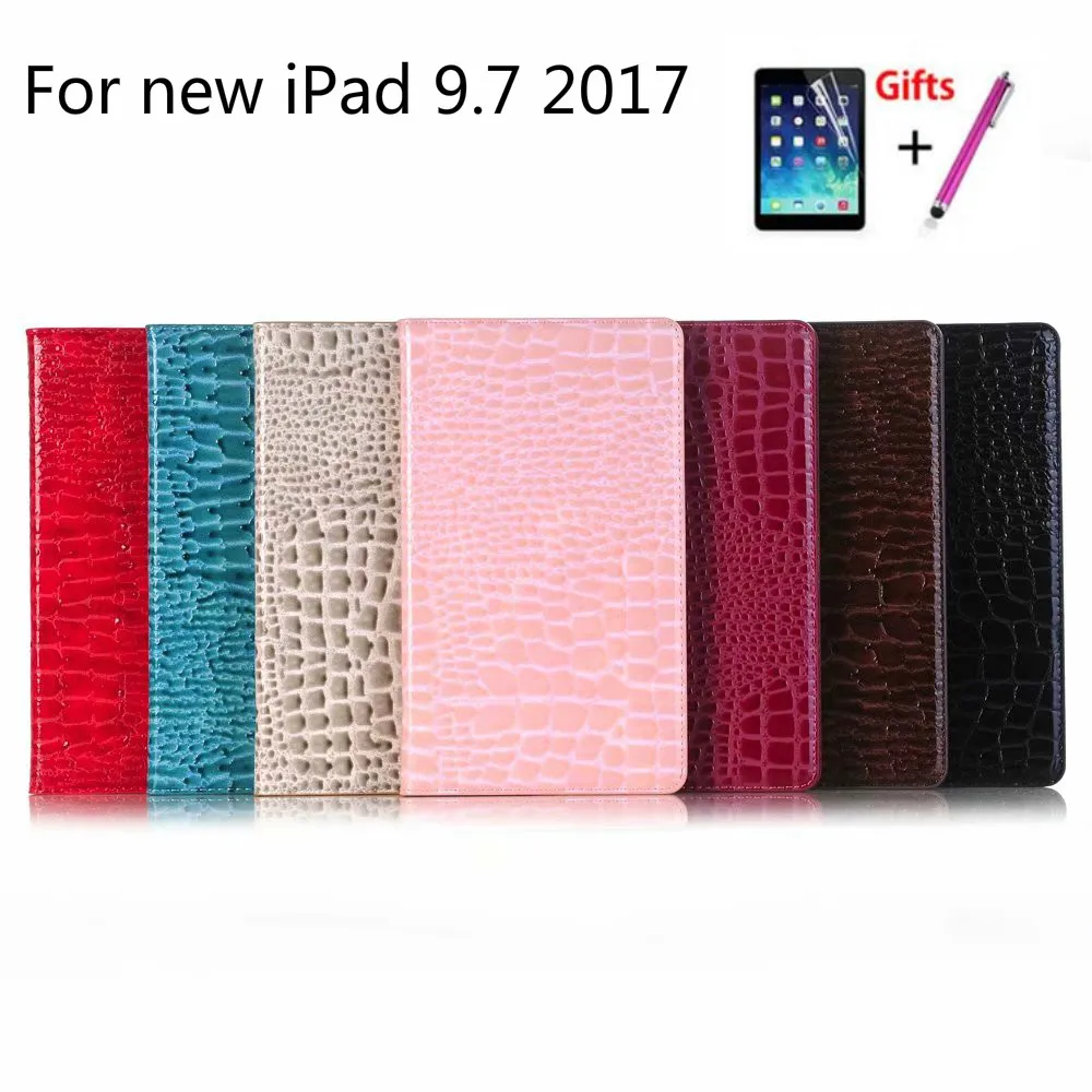 Для iPad 9,7 5-го 6-го поколения чехол с держателем карандаша чехол для iPad Air 1 2 iPad Pro 9,7 Funda блестящий чехол+ подарки