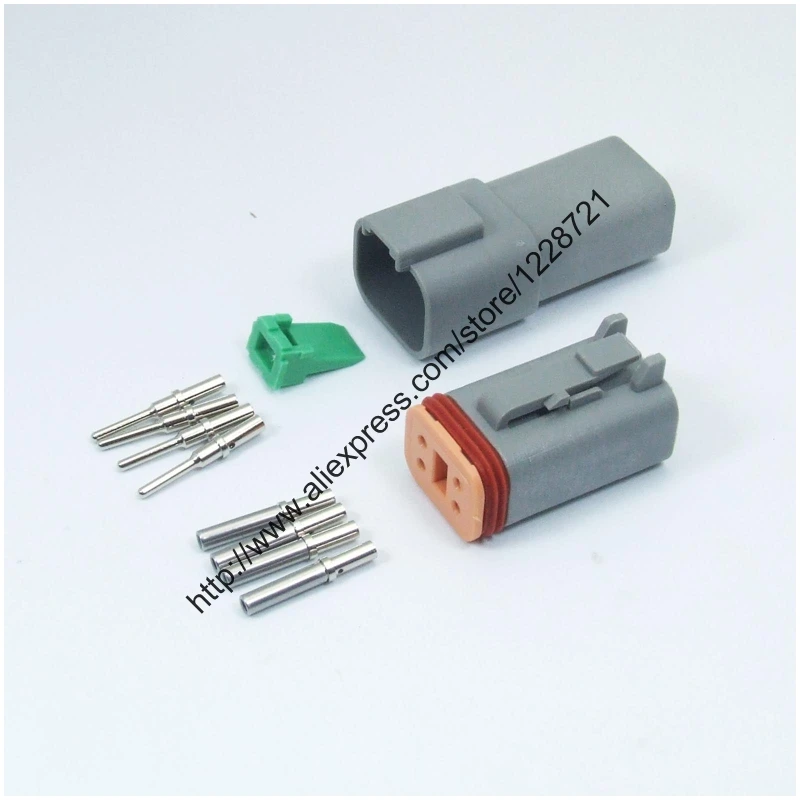 1 компл. Φ 4 контакта штекер гнездо набор проводных разъемов в комплекте с Wedgelocks &