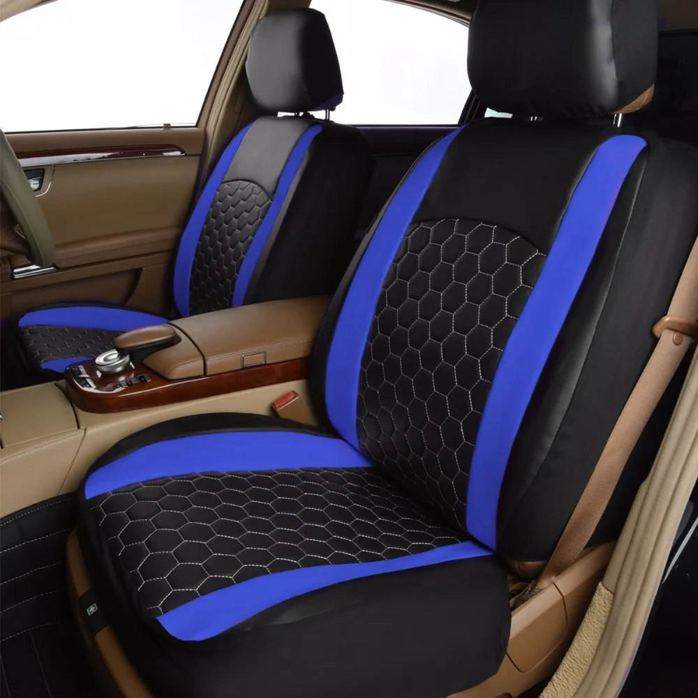 Роскошный Авто из искусственной кожи универсальный чехол для автомобильных сидений Автомобильные чехлы для сидений Toyota Lada Kalina Ggranta Priora Renault Logan
