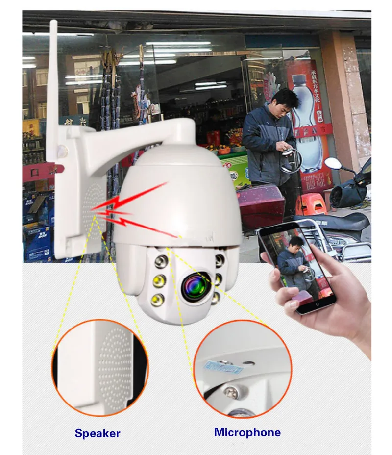 2MP 4g WiFi IP камеры 1080P full HD 2 8 12 мм 4x авто зум фокус Беспроводной ptz P2P Открытый 3g