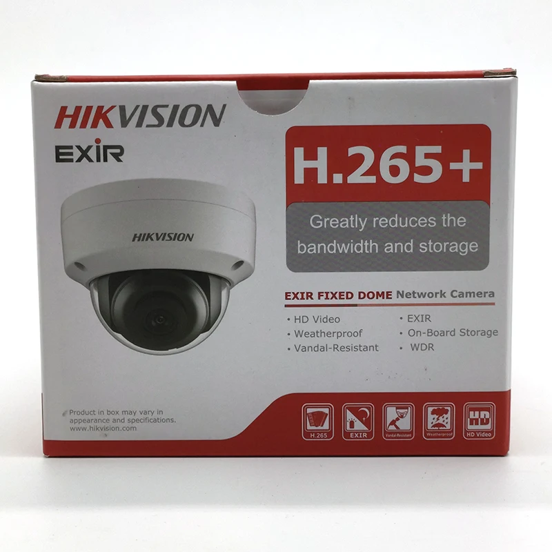 HIkvision оригинальная DS-2CD2143G0-I 4 МП купольная сетевая камера POE H.265 IR 30 м IP67 слот для sd-карты Замена DS-2CD2142FWD-I ip-камера