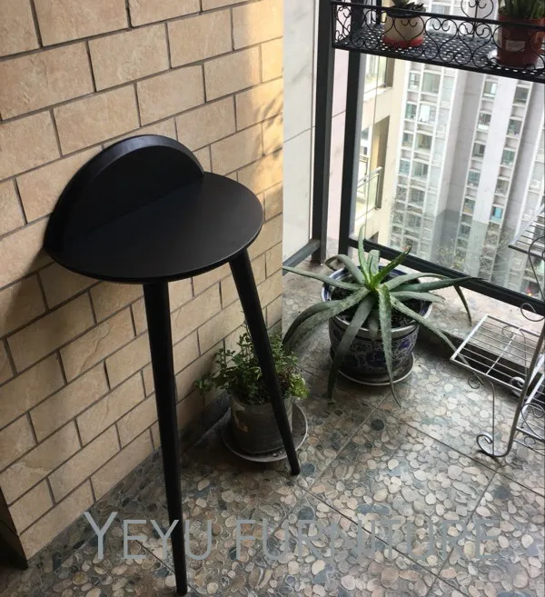 Черный современный дизайн стола угловой столик современного дома модные