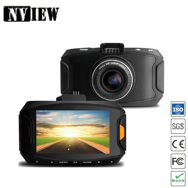 NVIEW GS90C Оригинальный Автомобильный видеорегистратор Ambarella JLY011 2304*1296P 30fps 2 7 дюйма