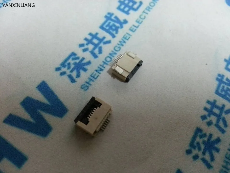 20 шт. FPC FFC 0 5 мм Шаг 6 Pin Флип Тип ленты плоский разъем нижний контакт | Обустройство