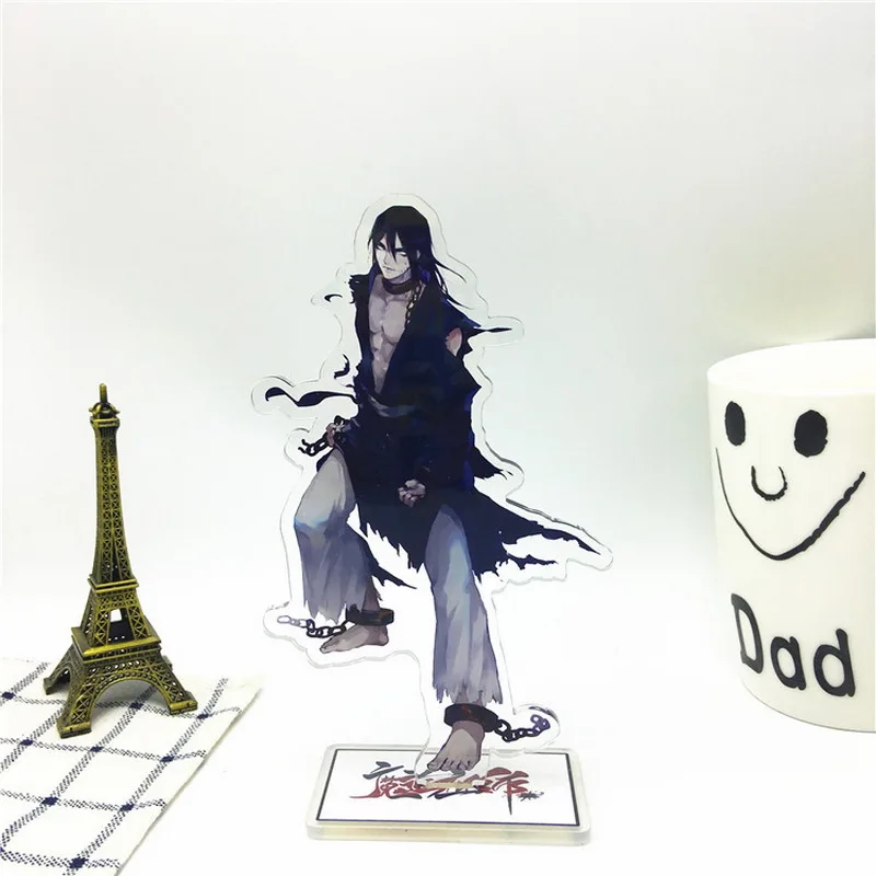 15 32 вида аниме Mo дао ЗУ Shi акрил рисунок на каждый день Wei WuXian Lan WangJi Коллекция подарков гроссмейстер демоническим Статуэтка Series1 - Цвет: 15