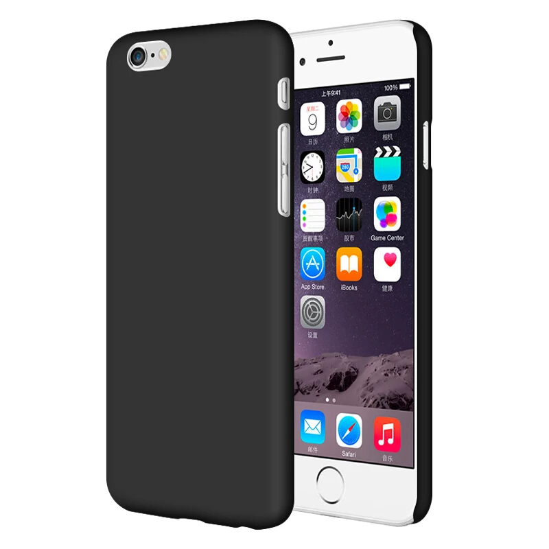 Жесткий пластик задняя крышка для iPod touch 5/6 резиновый матовый Жесткий Чехол для чехол для iPhone X XS Max XR 8 плюс 5 5S SE 5C 6 s 7 8 плюс
