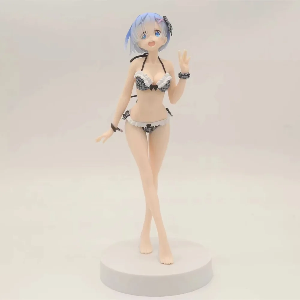 EXQ фигурка аниме Re:Life in a другой мир от zero Rem сексуальный купальник Ver. ПВХ