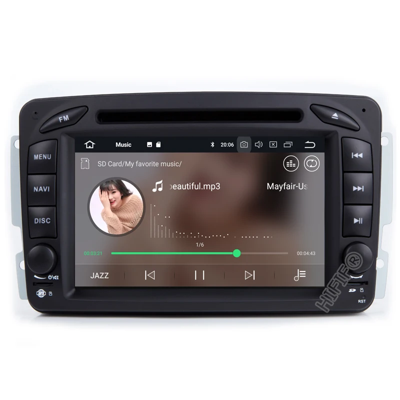 Автомобильный GPS Carplay DSP IPS 4G Android 11 для Mercedes Benz W209 W203 M ML W163 Viano W639 Vito Vaneo DVD-плеер