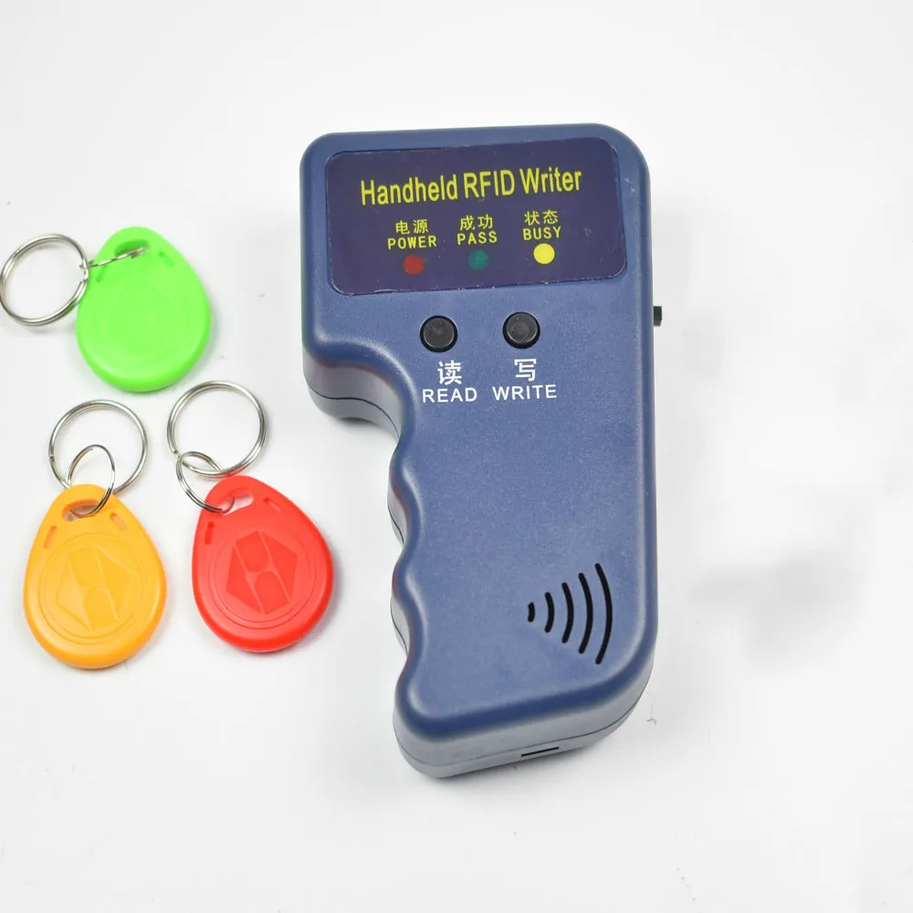Ручной 125 кГц RFID Копир Дубликатор Cloner ID EM считыватель и писатель 3 шт. EM4305 T5577
