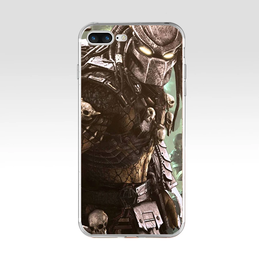 16AQ Alien Vs Predator чехол из мягкого ТПУ силикона для Apple iPhone 6 6s 7 8 plus | Мобильные телефоны