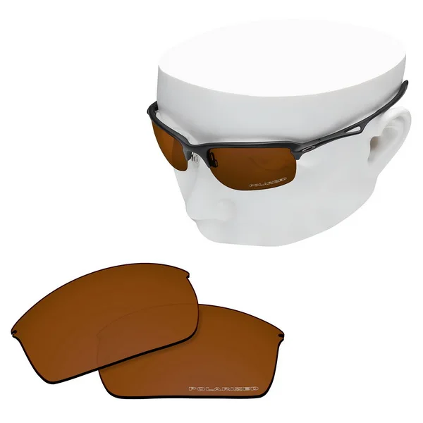 Brown OOWLIT Анти-Царапины Сменные линзы для-солнцезащитные очки Oakley прослушки травления поляризованных солнцезащитных очков - Цвет линз: Brown