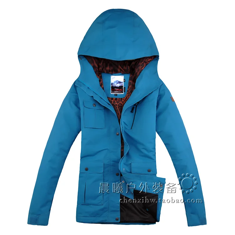 Бесплатная доставка Женская лыжная куртка уличная дышащая водонепроницаемая