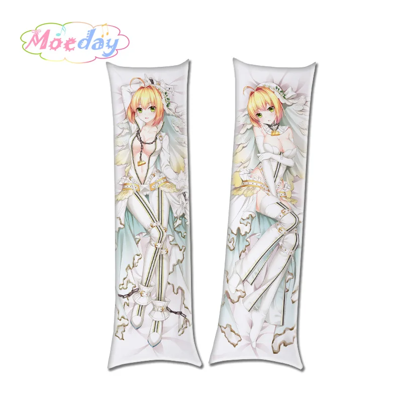 Персонажи из аниме Fate Dakimakura Okita Souji &amp Nero Illyasviel von Einzbern Matthew Kyrielight обнимающие