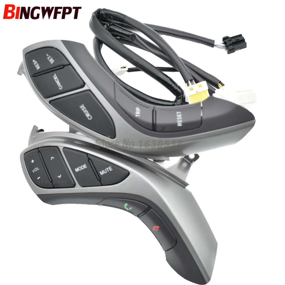 Рулевое колесо Bluetooth аудио и круиз контроль для hyundai/для Elantra 2012- Автомобильный руль
