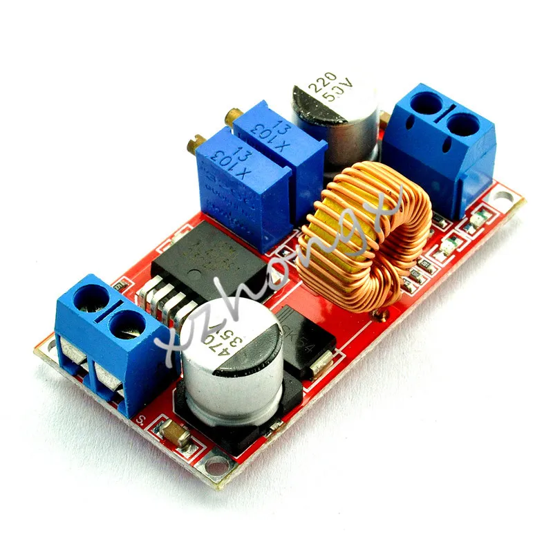 XL4005 dc Регулируемый понижающий модуль питания 5A ~ 32V с высокой