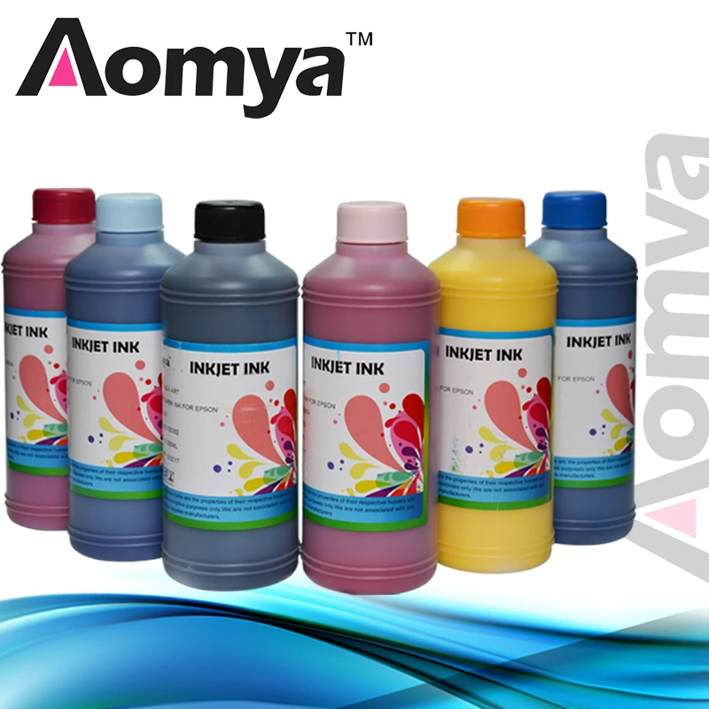 Aomya Специализированные чернила для заправки красителя 6C на водной основе Epson