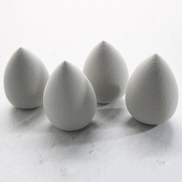 4pcs puff HZM 40*60 мм светильник, серый косметический спонж, горячая мода, профессиональные капли воды, мягкая губка для макияжа, YA109 - Цвет: 4pcs puff