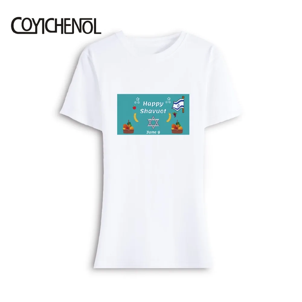 Женская футболка с круглым вырезом принтом на заказ|Футболки| |