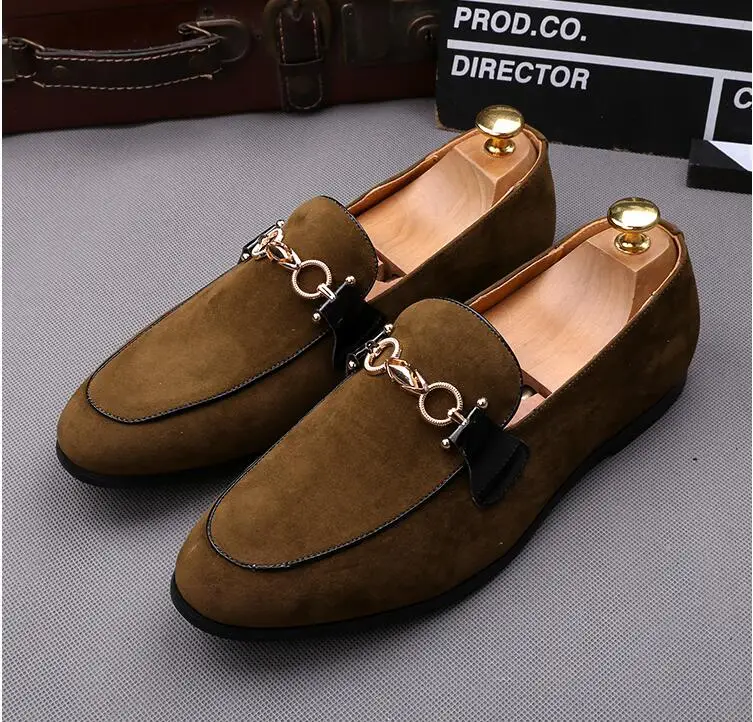 Brand Men Casual Loafers Plus Size 9.5 Black Velvet Suede Leather Tassel Moccasins Slip Ons Wedding Dress AXX766 | Обувь