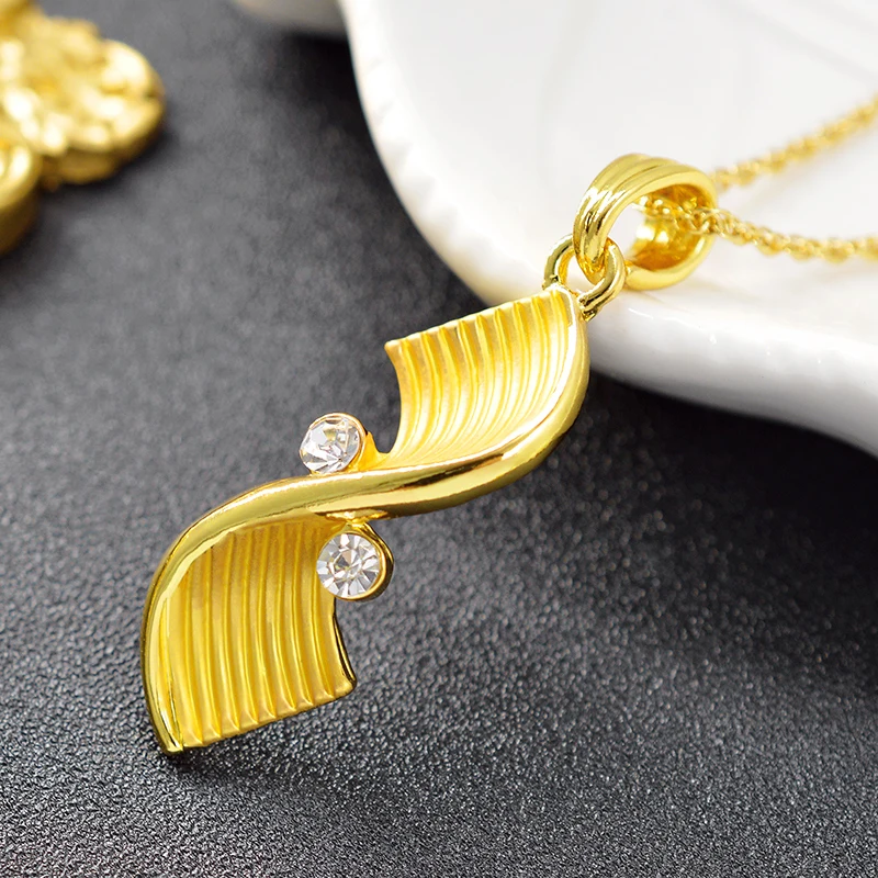 Sunny Jewelry Romantic Sets For Women Necklace Earrings Pendant Cubic Zirconia Wedding Gift Findings | Украшения и аксессуары