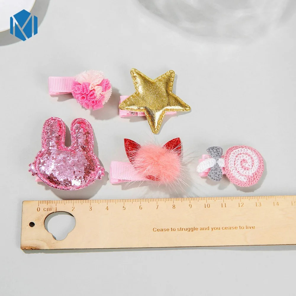 Младенец 5 шт./компл. с персонажами из мультфильмов для девочек Шпильки в форме