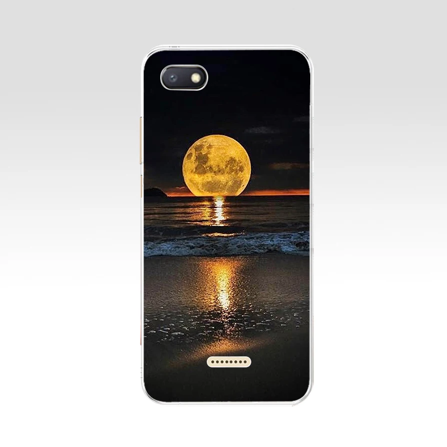 20 16 Xiaomi Redmi 6A case silicone cover 5.45" TPU Cartoon case on for Xiaomi redmi 6a redmi6a coque fundas phone bumper housing - Цвет: 20