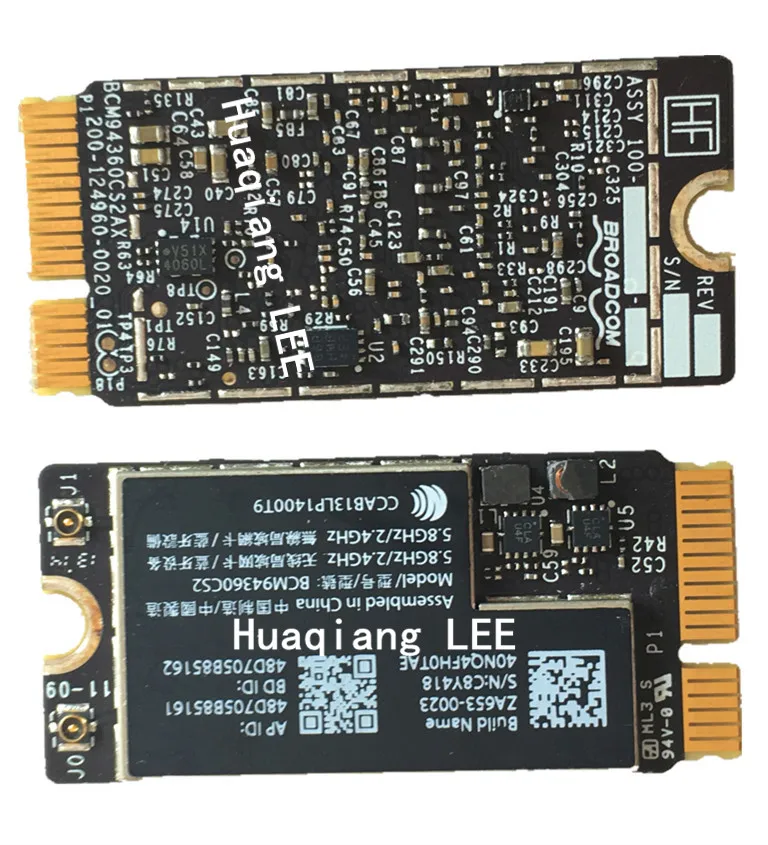 BCM94360CS2 для MacBook Air A1466 wifi A1465 2013 2016 WiFi Bluetooth воздушный порт карта|wifi bluetooth|wifi bluetooth