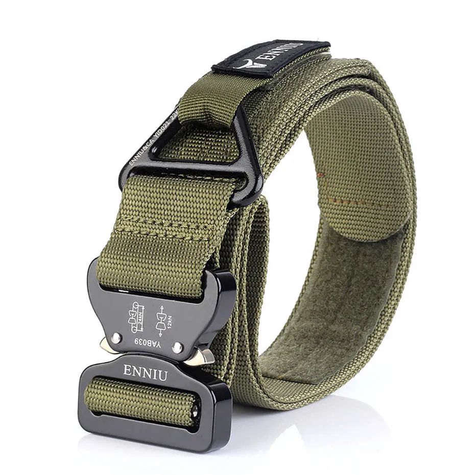 Тактический ремень с нагрузкой 2000 кг сверхмощный нейлоновая металлическая