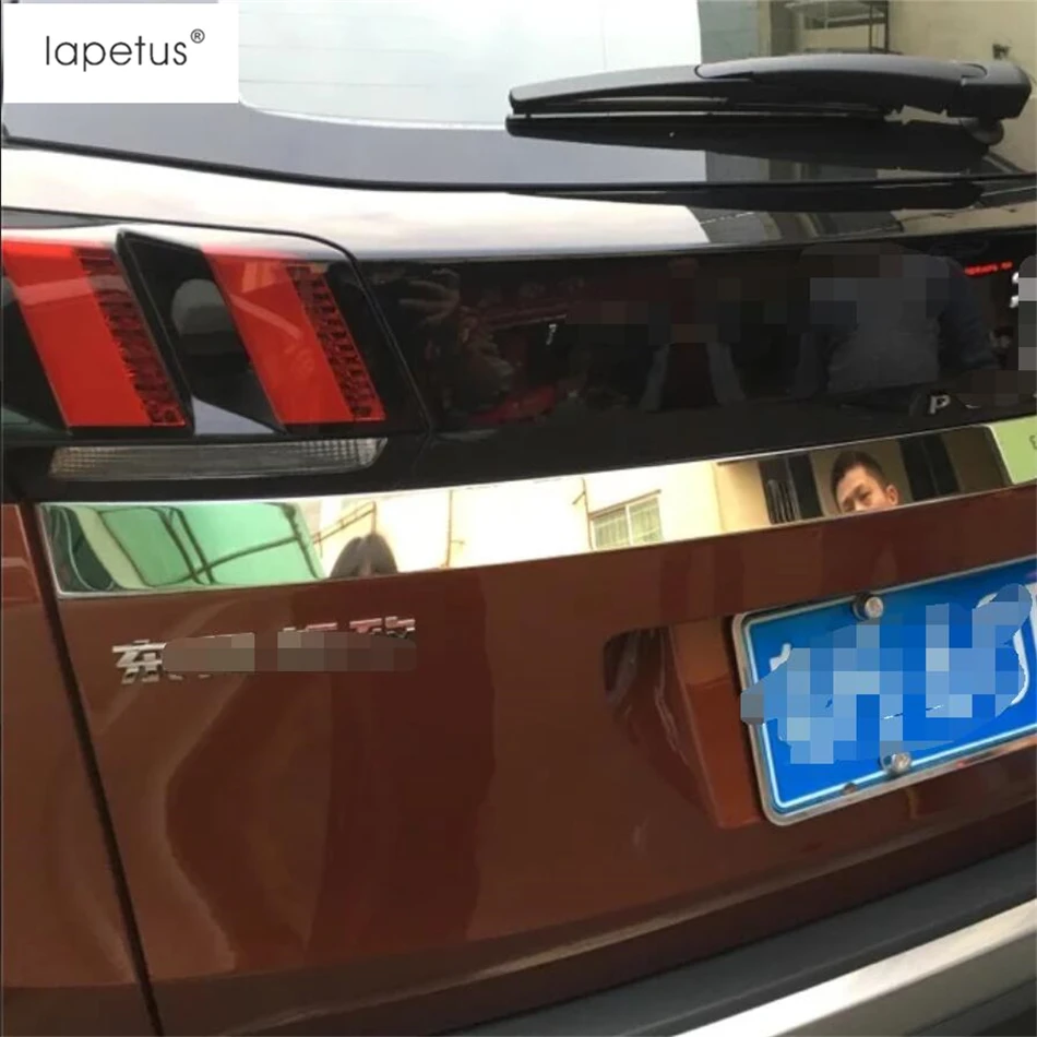 Lapetus аксессуары подходят для Peugeot 3008 3008GT 2017 - 2021 задний багажник Задняя дверь хвост