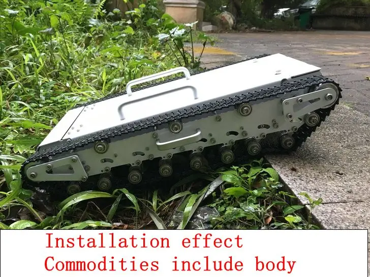 Metal1: 16 США Бульдог M41A3 M41A1 металлический гусеничный танк шасси DIY RC игрушка фабрика