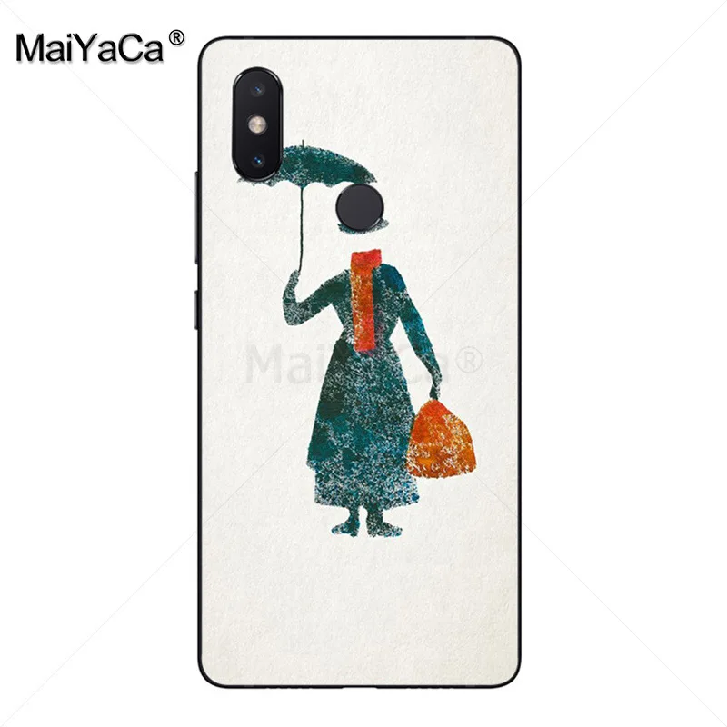 Мягкий резиновый чехол для мобильного телефона MaiYaCa Mary Poppins из ТПУ xiaomi mi 8 se 6 note2 note3