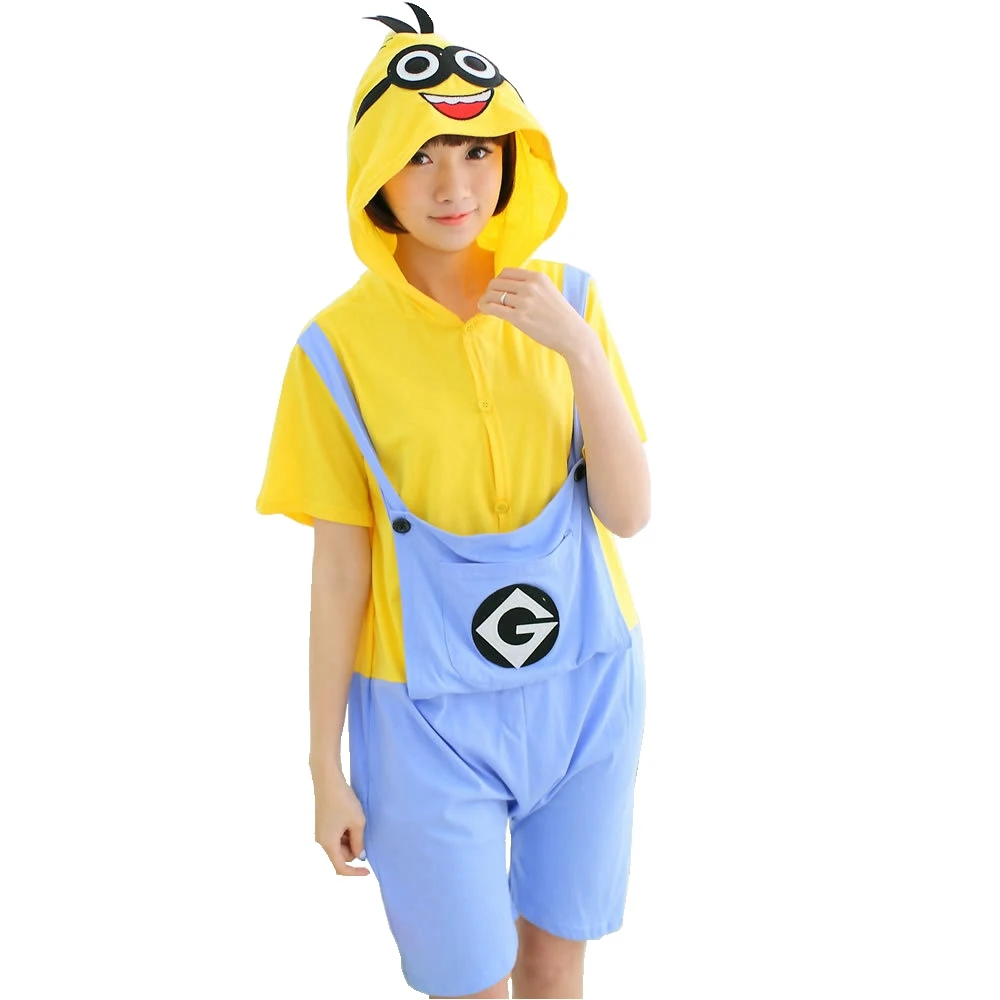 Хлопок Kigurumi панда вышивка Динозавр для мужчин и женщин Модная взрослая летняя в