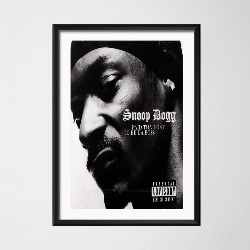 P629 Snoop Dogg Doggystyle Tha Doggfather Neva левая Горячая Альбомы для музыкальных выступлений, для чтения рэпа хип-хоп художественная живопись Шелковый Холст плакат настенный домашний декор - Цвет: 1