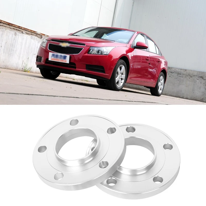 

2PCS 5x105 56.6CB Aluminum Centric Wheel Spacers Tire Adapters Rims Flange Hubs For Chevrolet Cruze 2009+