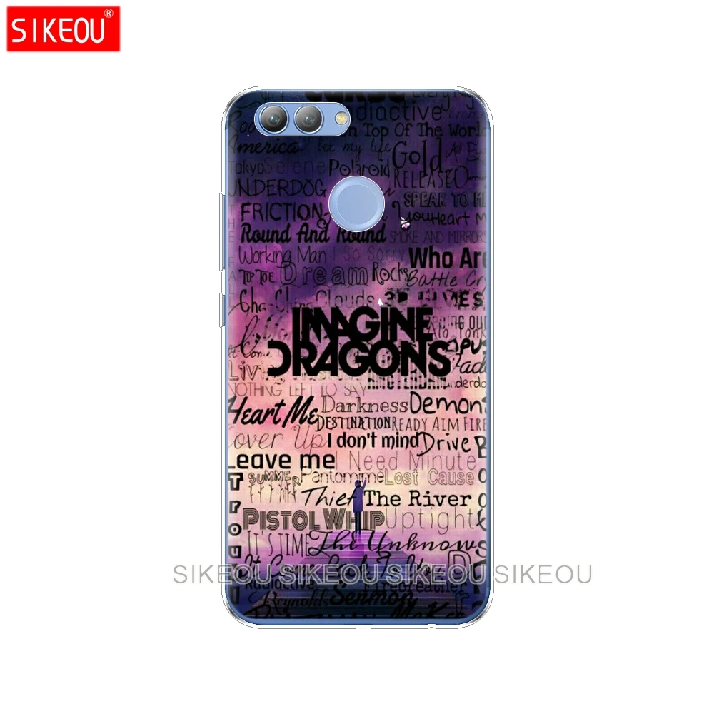 Силиконовый чехол для телефона huawei Y3 Y6 Y5 2 II 2017 nova 2s LITE plus imagine dragons night music|Бамперы| |