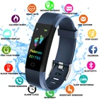 2019 Смарт-часы мониторинг здоровья пульсометрартериальное давлениеШагомер Bluetooth водонепроницаемый спортивный браслет PK Miband Fitbit