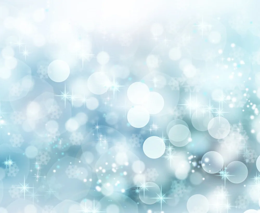 Фотофон VinylBDS фон для фотосъемки с изображением снега света пятен фоны