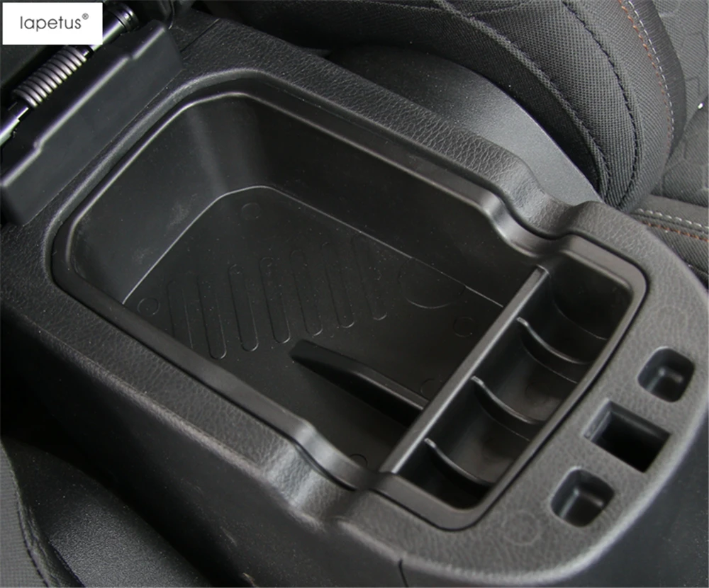 Lapetus аксессуары для Jeep Compass центральный подлокотник контейнер с поддоном коробка литья крышка комплект Отделка 1 шт