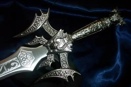 S3505 GOD OF WAR I KRATOS CHAOS стальная гравировка меча блестящее лезвие с подставкой 15&quot|god of