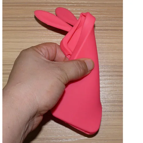 Мягкий 3D мультфильм чехол-Кролик для iphone 5G 5S Милая милая игрушка Заяц задняя