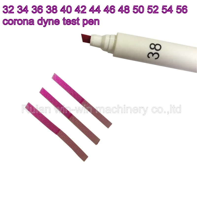 32 34 36 38 40 42 44 46 48 50 52 54 56 пластик ПП ПЭ ПВХ пленка corona treater dyne тестовая ручка для