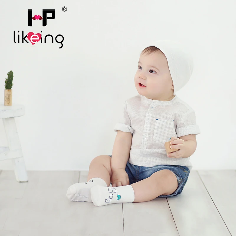 Lovely Cartoon Anti-slip Cotton Baby Socks Unisex Toddler Sock Floor meias para bebe Infant Boys Girls Cat Skid Resistance | Детская
